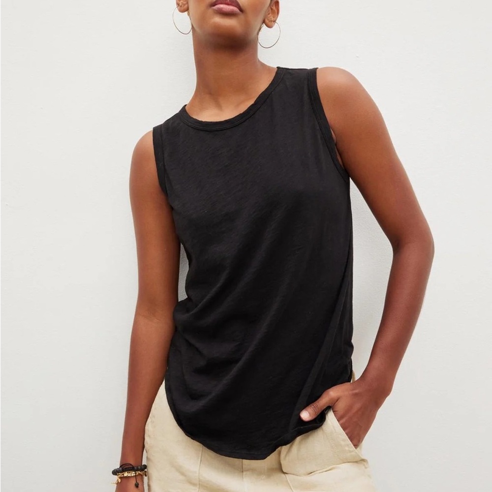 Velvet by Graham and Spencer Black Tank Top